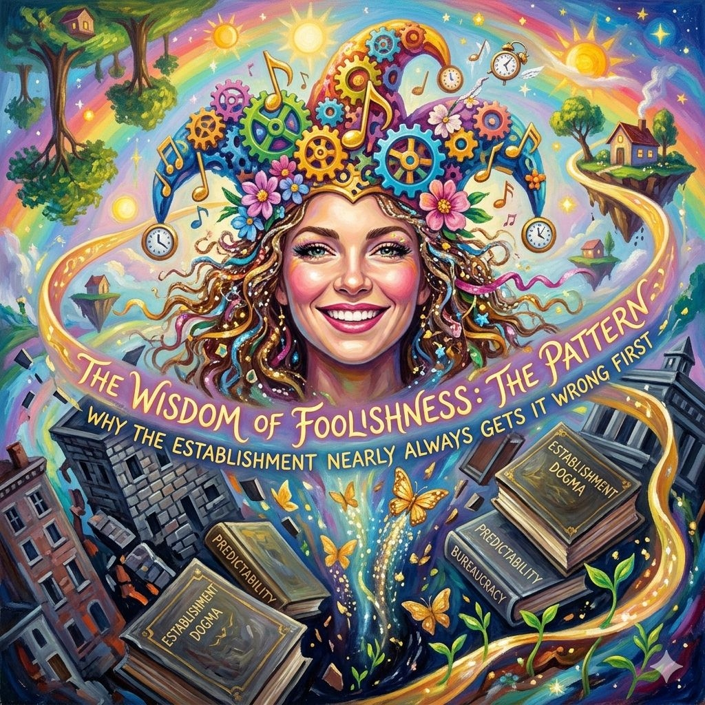 THE WISDOM OF FOOLISHNESS